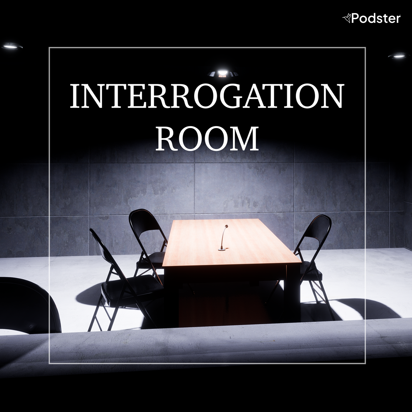 INTERROGATION ROOM <br> Join us in the interrogation room where you will get an insight into actual perpetrators’ minds and how detectives break down a case word for word.